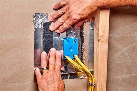 how to seal outside electrical box|best way to insulate outlets.